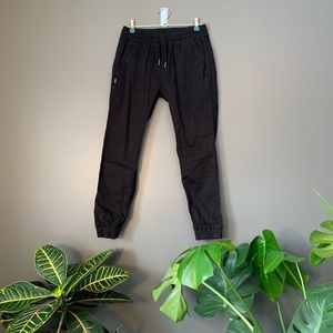 Black FairPlay Joggers
